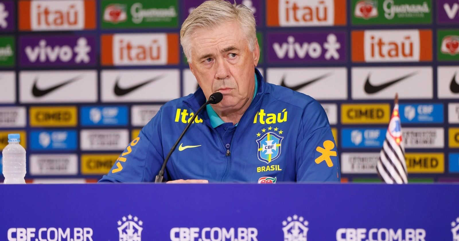 CBF negocia renovação com Carlo Ancelotti (Foto: Rafael Ribeiro/CBF)