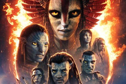 Cartaz do filme "Avatar: Fogo e Cinzas" - Foto: Reprodução/20th Century Studios