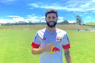 Juninho Capixaba no Bragantino — Foto: Ari Ferreira/Red Bull Bragantino