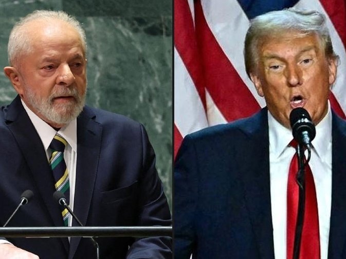Lula e Trump - Foto: Reprodução/UOL