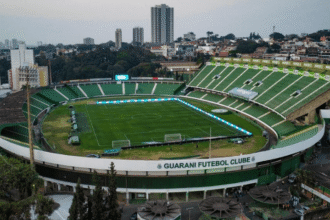 Guarani recebe o Santos pela terceira rodada do Campeonato Paulista neste domingo (Foto: Rafael Silvestre/Guarani FC)