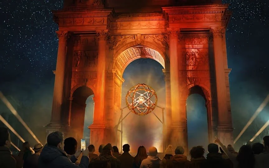 Design da pira olímpica dos Jogos de Inverno Milão-Cortina - Foto: Divulgação