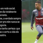 Foto 1: Mensagem publicada por Alisson em seu Instagram - Foto: Reprodução/Instagram l Foto 2: Alisson em tempos de São Paulo - Foto: Rubens Chiri/São Paulo FC