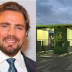 Daniel Vorcaro e fachada da Penitenciária de Potim - Foto: Reprodução