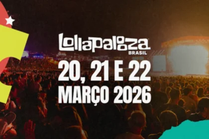 Divulgação do Lollapalooza 2026 – Foto: Divulgação/RD Cultural.