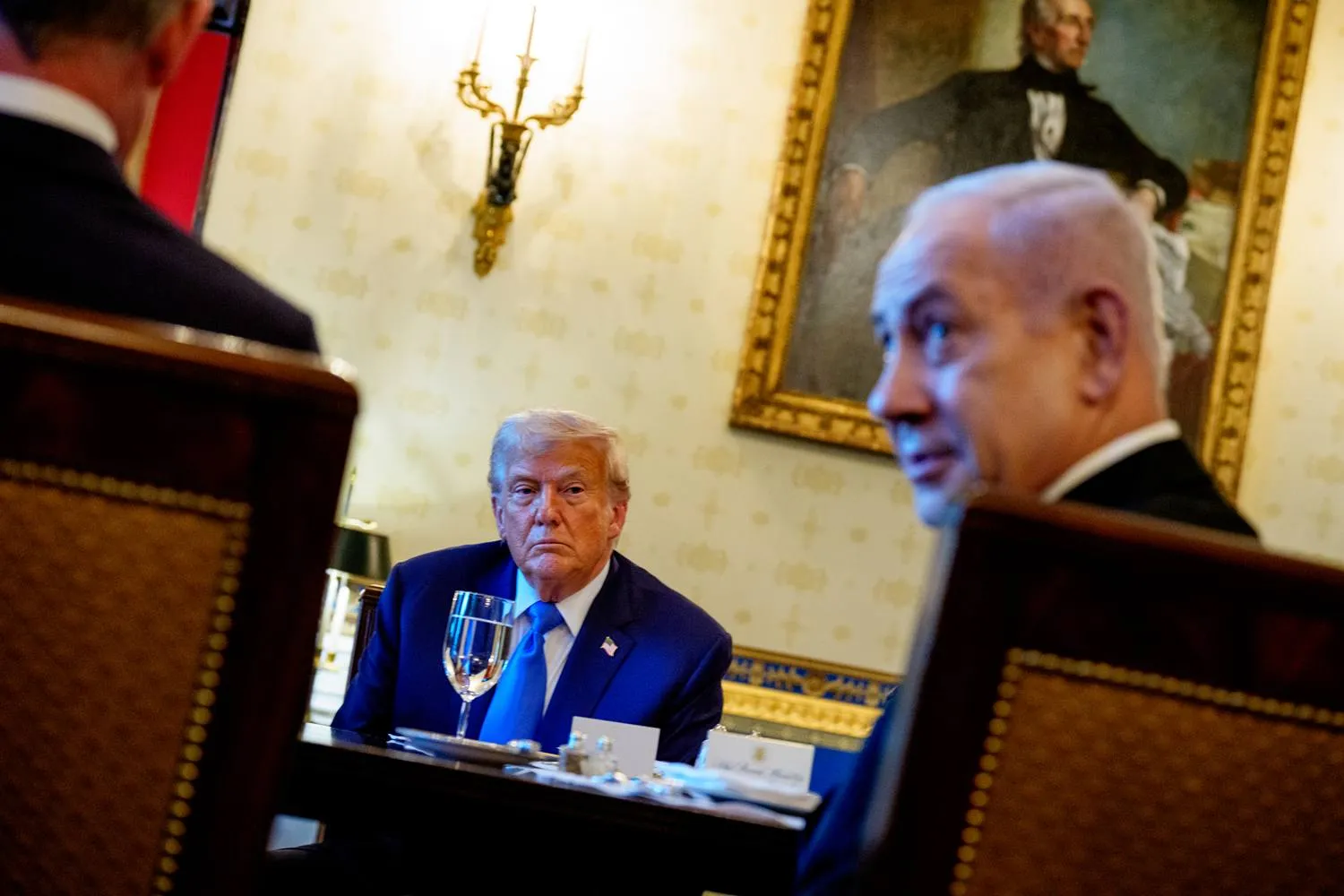 Trump e primeiro-ministro de Israel, Benjamjn Netanyahu - Foto: Reprodução