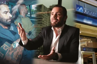 Daniel Vorcaro, dono do Banco Master - Foto: Reprodução/Arte