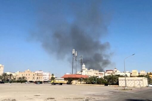 A embaixada dos Estados Unidos na Arábia Saudita foi atingida por dois drones. Foto: Reprodução