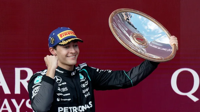 George Russell venceu o GP da Austrália de 2026 - Foto: Hollie Adams/Reuters