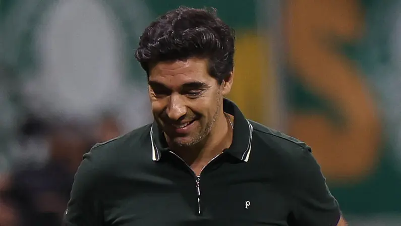 Abel Ferreira, técnico do Palmeiras, em partida contra o Botafogo Cesar Greco/Palmeiras/by Canon