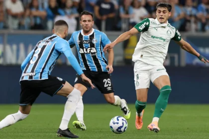 Palmeiras e Grêmio se enfrentam pela 9ª rodada do Campeonato Brasileiro (Foto: Cesar Greco/Palmeiras)