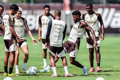 Flamengo realiza último treino no Ninho antes de viajar ao Peru – Foto: Gilvan de Souza/Flamengo