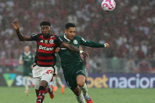 Palmeiras e Flamengo protagonizam a maior rivalidade do futebol brasileiro dos últimos anos (Foto: Wagner Meier/Getty Images)