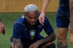 Wesley sente lesão pela Seleção Brasileira Reprodução/GETV