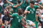 Quiñones foi o grande destaque do México diante da África do Sul (Photo by Luke Hales/Getty Images) Foto: Jogada10