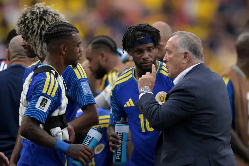 Seleção do Equador na Foto: JUAN MABROMATA / AFP