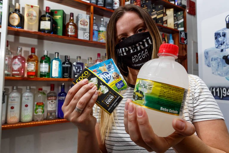 Academia x adega: Drink da moda, Chevette se espalhava por bares e adegas - Foto: Agora SP (Uol) - Data: 03/10/2020