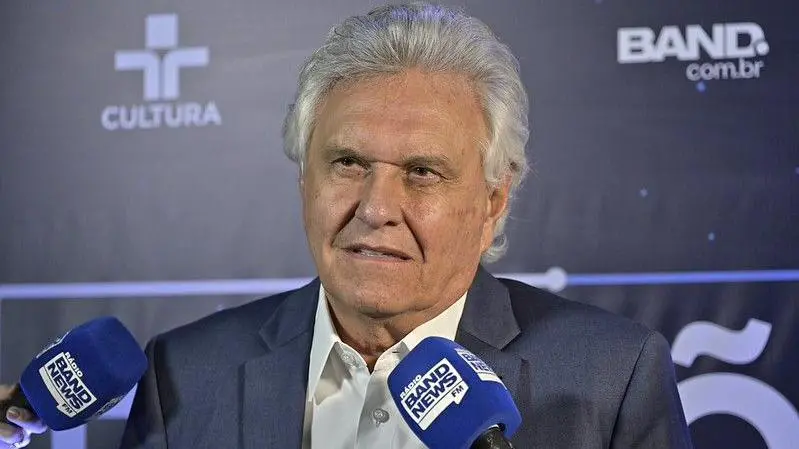 Ronaldo Caiado usou Goiás para exemplificar quais são suas propostas - Foto: Renato Pizzutto/Band