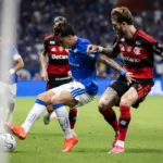 Lance de Cruzeiro x Flamengo • Foto: Gustavo Aleixo