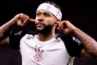 Memphis Depay, atacante do Corinthians (Foto: Rodrigo Coca/Agência Corinthians)
