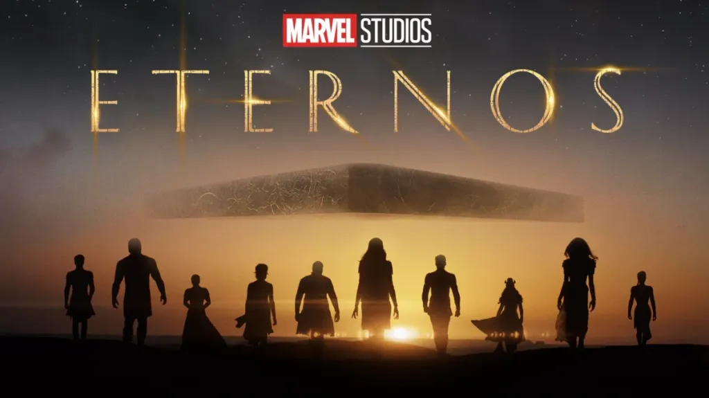 Capa do filme dos Eternos no Disney+ - Foto: Reprodução/Disney+