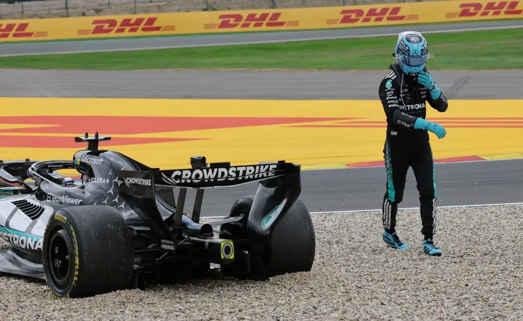 Russell ocupa a 3ª posição no campeonato de pilotos - Foto: Marton Monus/REUTERS