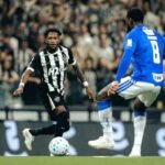 Fred, do Atlético-MG, durante clássico contra o Cruzeiro, pela Copa do Brasil, na Arena MRV — Foto: Pedro Souza/Atlético-MG